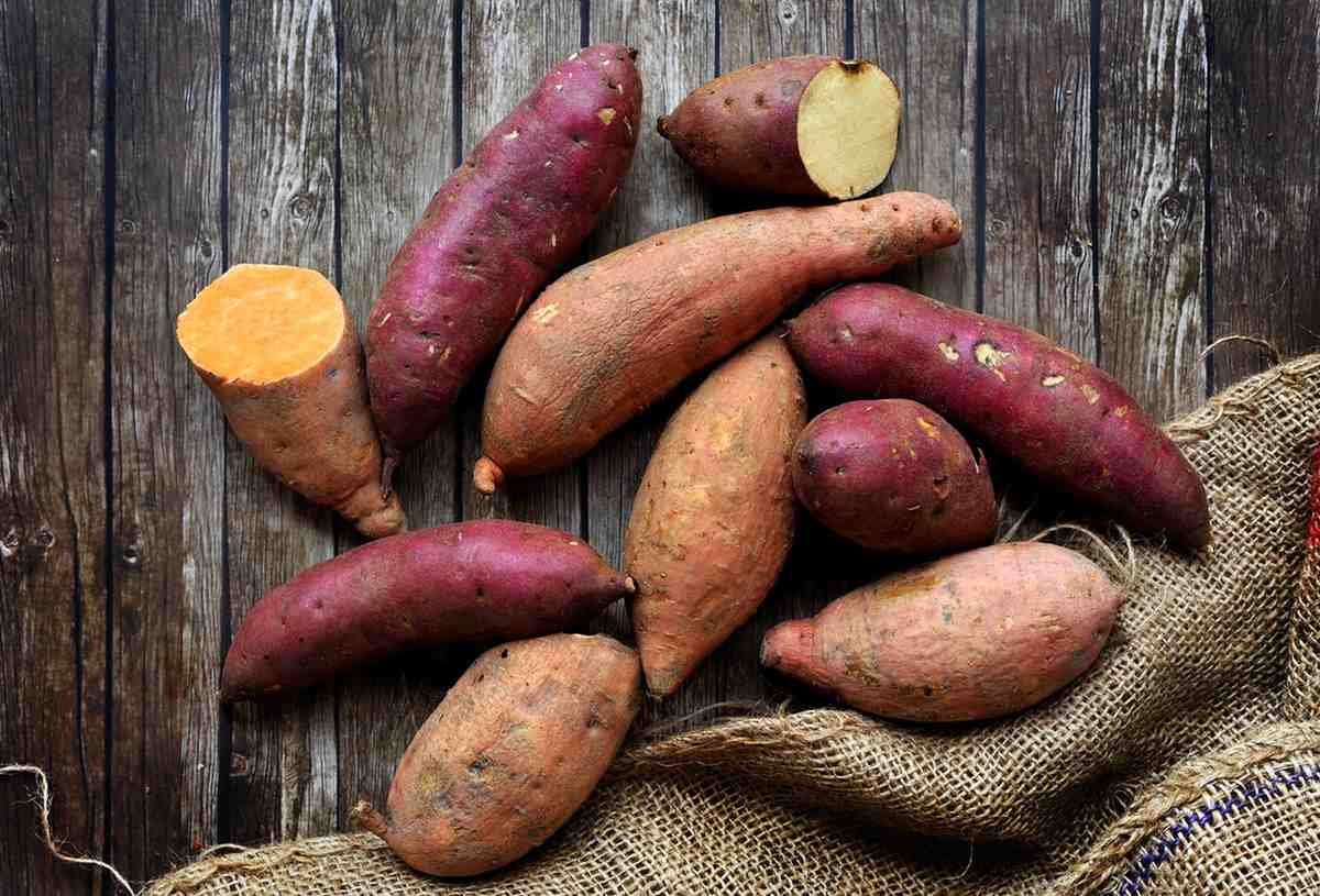 Sweet Potatoes Beta-Carotene for Skin Protection