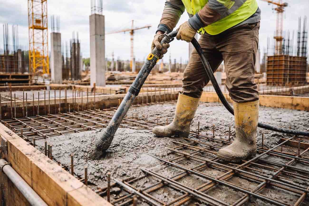 Maximising Construction Productivity The Role of Concrete Vibrators